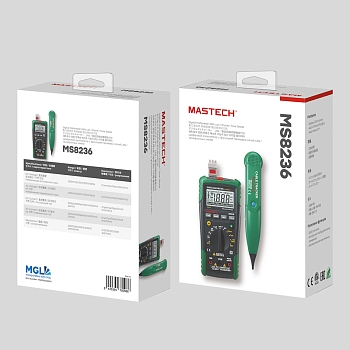 Профессиональный мультиметр-трассоискатель MS8236 MASCTECH