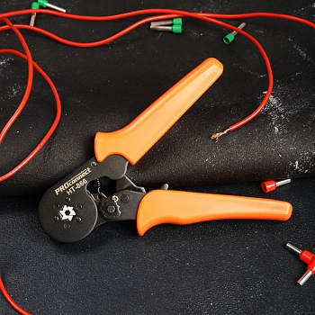 Кримпер HT-866 для обжима штыревых наконечников 0,25-6,0мм² PROconnect