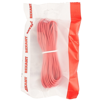 Провод автомобильный ПГВА/ПВАМ 1х0,50мм, красный, мини-бухта 10м REXANT