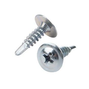 Саморез с прессшайбой ПШС сверло 4,2х16мм, короб (200 шт/уп) KRANZ