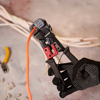 Кримпер HT-376E для обжима 8P8C, 6P6C, 6P4C, 6P2C REXANT