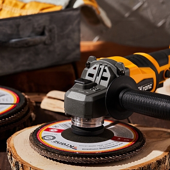 Круг лепестковый торцевой, P80, 150х22,2мм KRANZ