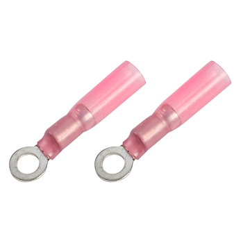 Наконечник кольцевой изолированный термоусаживаемый ø 4.3 мм 0.5-1.5 мм² (НКи-т 1.5-4/НКи-т1,25-4) красный REXANT