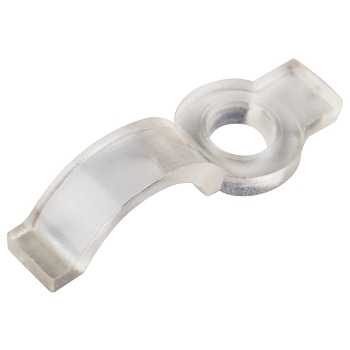 Монтажная клипса для светодиодной ленты шириной 8 мм с влагозащитой LAMPER