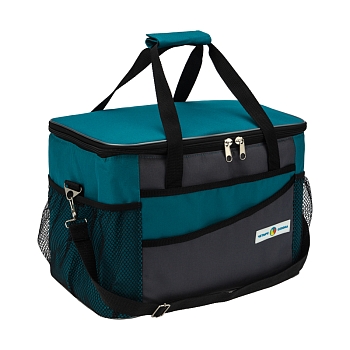 Сумка-холодильник (термосумка) 20л, 2 слоя утепления ЧЕТЫРЕ СЕЗОНА