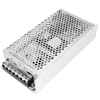 Источник питания 110-250 V AC/12 V DC 12,5 A 150 W с разъемами под винт, без влагозащиты (IP20)