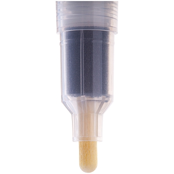 Маркер меловой Chalk Marker 3мм, спиртовая основа, белый MunHwa