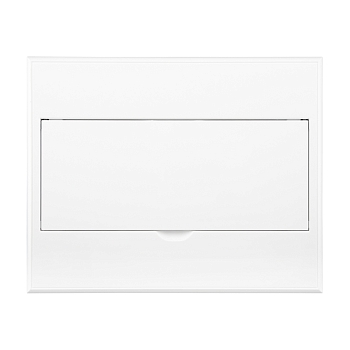 Бокс пластиковый ЩРН-П-12 IP41 белый (белая дверца) KRANZ