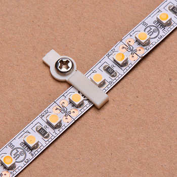 Монтажная клипса для светодиодной ленты шириной 8 мм LAMPER