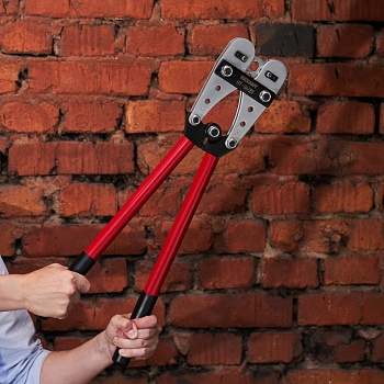 Кримпер HT-2515 для обжима силовых наконечников и гильз 6,0-50,0мм² REXANT