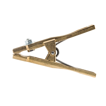 Зажим «крокодил» 315 А 170 мм для сварки (латунь) САТУРН Профи РОССИЯ