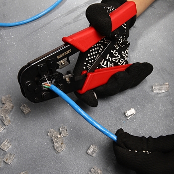 Кримпер HT-568R для обжима 8P8C, 6P6C REXANT