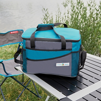 Сумка-холодильник (термосумка) 20л, 2 слоя утепления ЧЕТЫРЕ СЕЗОНА