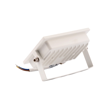Прожектор светодиодный СДО 30Вт 2400Лм 3000K теплый свет, белый корпус REXANT