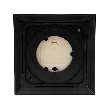 Декоративный фонарь со свечкой и шишкой, бронзовый корпус, размер 14x14x27 см, цвет теплый белый