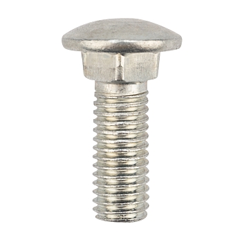 Болт мебельный DIN 603, 10х30мм, пакет (10 шт/уп) KRANZ