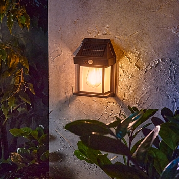 Светильник садовый Кингс, 3000К, встроенный аккумулятор, солнечная панель, коллекция Лондон REXANT