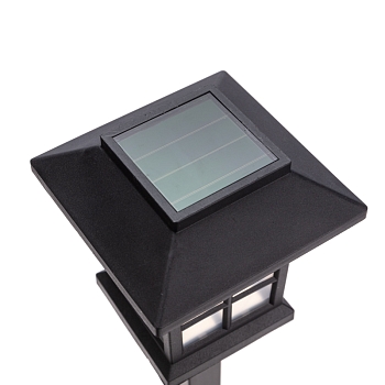 Светильник грунтовый Дуфу, 4000К, встроенный аккумулятор, солнечная панель, коллекция Пекин (комплект 4 шт) REXANT