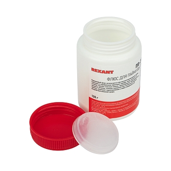 Флюс для высокотемпературной пайки, ПВ-209, 100г, банка REXANT
