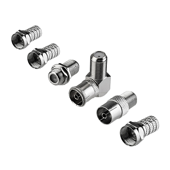 Разъемы антенные ТВ, набор №9 REXANT