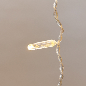 Гирлянда светодиодная Занавес 2х3м 448 LED ЖЕЛТЫЙ прозрачный ПВХ IP65 постоянное свечение 230В нужен блок 303-500-1 NEON-NIGHT