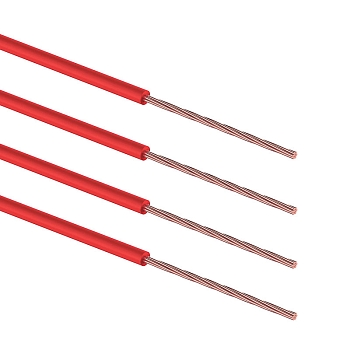 Набор автопровода «Ассорти» 0,50х5м/0,75х5м/1х3м/1,50х3м/2,50х2м, цвет провода красный REXANT