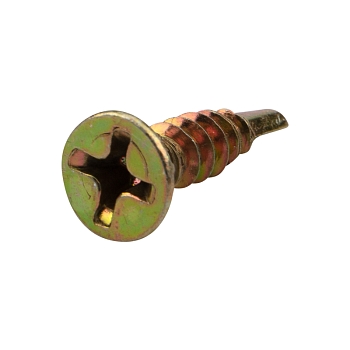 Саморез оконный сверло 3,9х16мм, желтый цинк, короб (1000 шт/уп) KRANZ