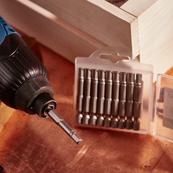 Бита шестигранная HEX-5х50 мм для шуруповерта ( упак 10шт) Kranz