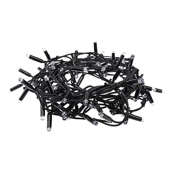 Гирлянда светодиодная Занавес 2х1,5м 360 LED КРАСНЫЙ черный КАУЧУК IP67 постоянное свечение 230В блок в комплекте NEON-NIGHT