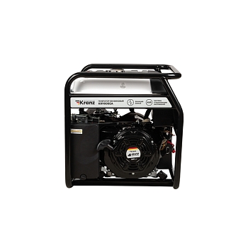 Генератор бензиновый KR9000EA, 9,0кВт, 230В, 25л, коннектор автоматики, электростартер KRANZ
