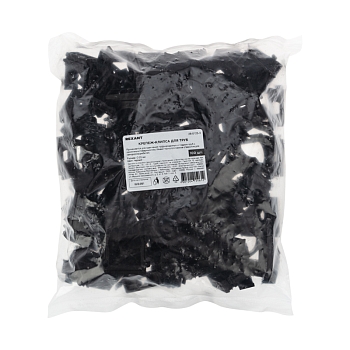 Крепеж-клипса для трубы ø25мм, черная (100 шт/уп) REXANT