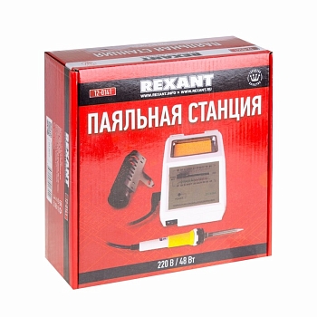 Паяльная станция (150-450°С) LED индикация 220V/48 Вт (ZD-929A) REXANT ВЫВОДИМ!