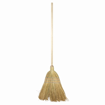 Метла сорго "Люкс" с черенком