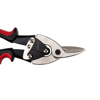 Ножницы по металлу левые 260мм никелированные, двухкомпонентные рукоятки REXANT