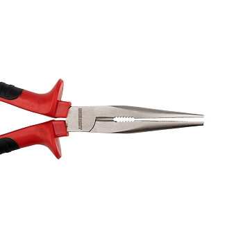 Тонкогубцы 200мм никелированные, двухкомпонентные рукоятки REXANT