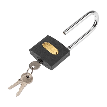 Замок навесной серия Чугун 60мм длинная дужка ЧЕТЫРЕ СЕЗОНА