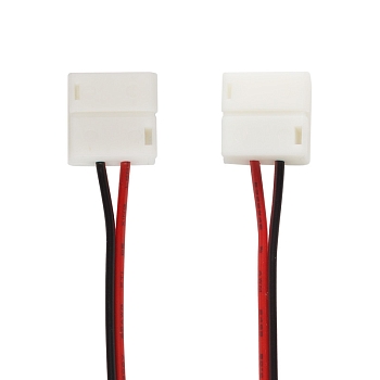 Коннектор соединительный  для одноцветных светодиодных лент с влагозащитой шириной 10 мм, длина 15 см LAMPER