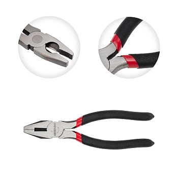 Плоскогубцы комбинированные 180мм, обливные рукоятки REXANT