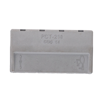 Универсальная клемма СМК 222-418, 8-проводная серая 0,08-2,5/4мм² (20 шт/уп) REXANT