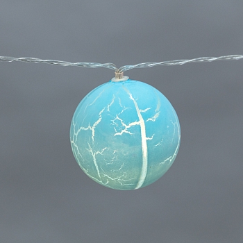 Гирлянда светодиодная Карамельки 1,5 м, 10 LED, прозрачный ПВХ, теплый белый, питание USB NEON-NIGHT