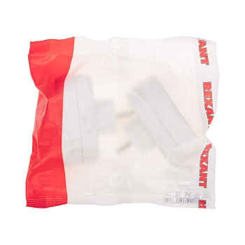 Набор двойников электрических 16А с/з вертикальные, белый (2 шт./уп.) REXANT