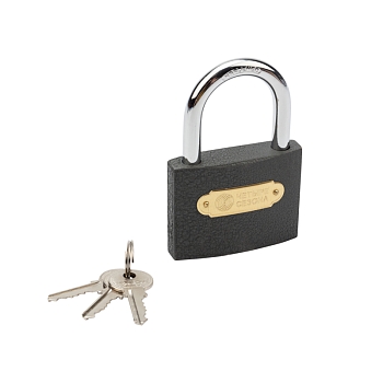 Замок навесной серия Чугун 75мм ЧЕТЫРЕ СЕЗОНА