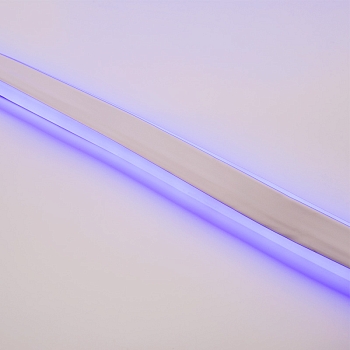 Гибкий неон 8х16мм двухсторонний 120 LED/м СИНИЙ 230В бухта 100м (с комплектом подключения) NEON-NIGHT