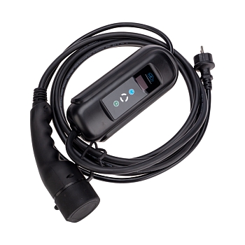 Портативная зарядная станция для электромобилей REXANT 220 V - 16 A - TYPE 2  евровилка