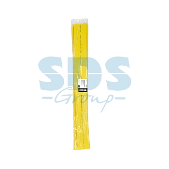 Трубка термоусаживаемая ТУТ нг 60,0/30,0мм, желтая, упаковка 10 шт. по 1м REXANT