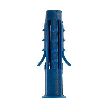 Дюбель распорный 6х30мм, синий, полипропилен, пакет (50 шт/уп) KRANZ