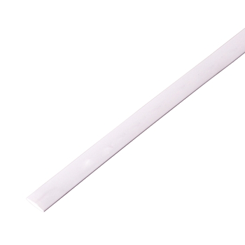 Трубка термоусаживаемая ТУТ нг 8,0/4,0мм, белая, упаковка 50 шт. по 1м REXANT