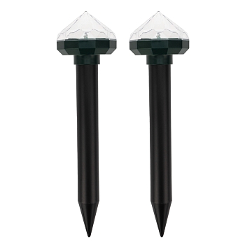 Набор отпугивателей кротов с садовым фонариком (R 20м х2) кристалл REXANT