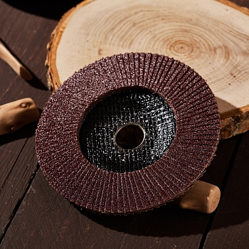 Круг лепестковый торцевой, P60, 150х22,2мм KRANZ