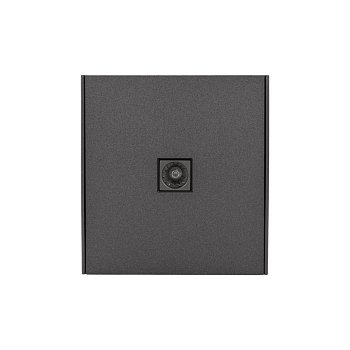 Розетка STRONG TV с/у графит KRANZ